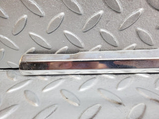 W126 front right door chrome moulding trim used OEM