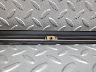 W123 trunk boot lid chrome moulding trim used OEM