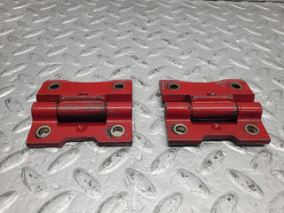 C123 Coupe door hinge pair right side used OEM