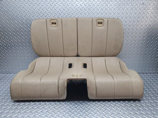 R129 SL rear seat beige leather used OEM