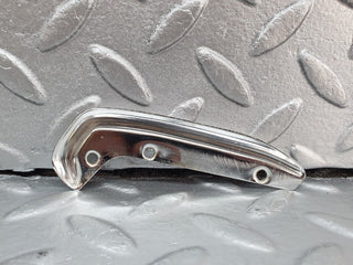 W108 interior door handle chrome trim pair left used OEM