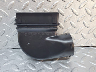 45928 Mercedes-Benz W126 420SE Heating Air Duct Right 1268311646 1268310830