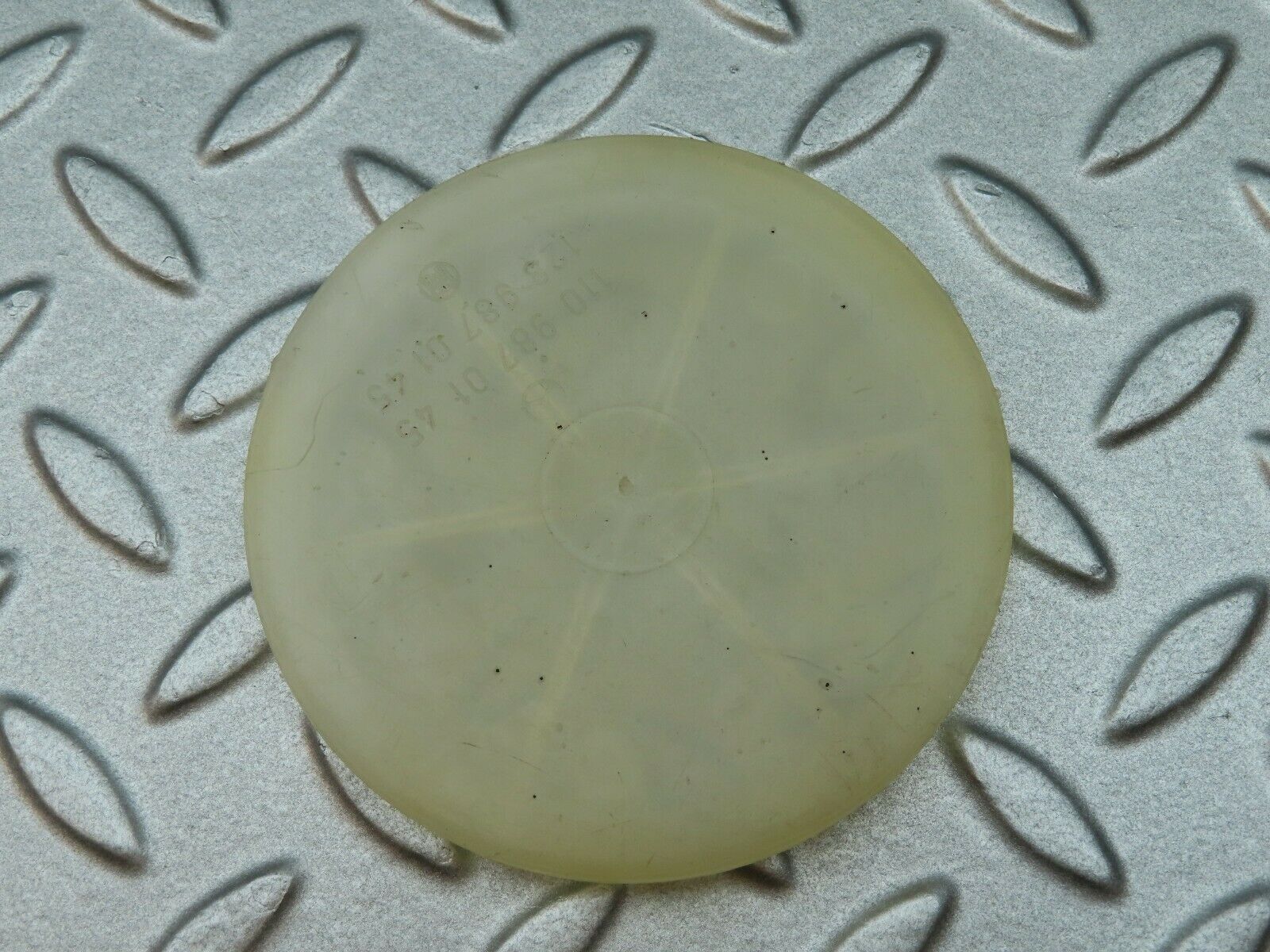 4990 Mercedes-Benz R107 350SL Shock Access Cover Lid 1109870145