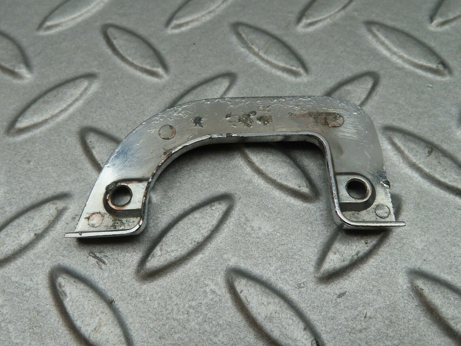 4925 Mercedes-Benz R107 350SL Right Interior Chrome Door Latch Trim