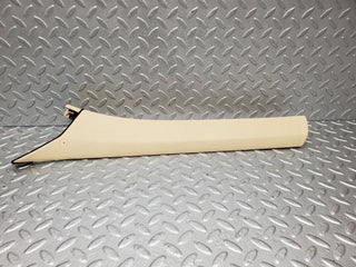 R129 SL a pillar cover left beige used OEM
