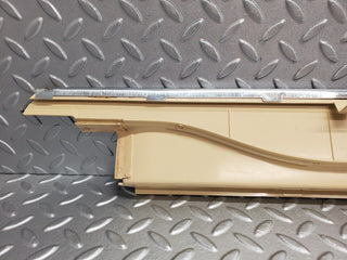 R129 SL left door sill beige used OEM