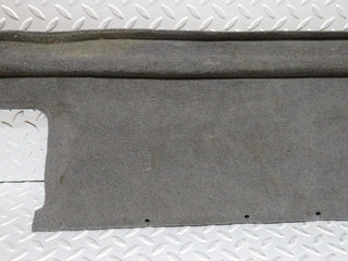 W126 trunk boot carpet grey used OEM
