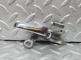 W108 rear right interior door handle chrome used OEM