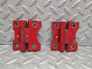 C123 Coupe door hinge pair right side used OEM