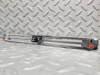 W108 dash centre heater control chrome used OEM