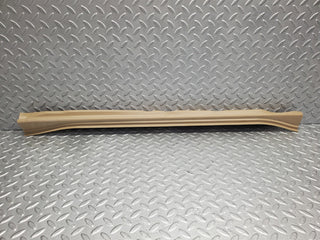 R129 SL left door sill trim beige used OEM