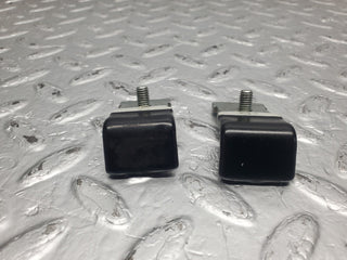 W124 Cabriolet window stop plate 2x used OEM