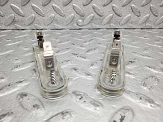 W124 Cabriolet number plate light pair used OEM