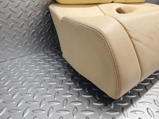 R129 SL rear seat beige leather used OEM