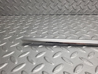 W123 rear left door chrome moulding trim used OEM
