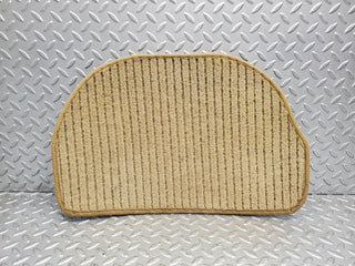 W124 Cabriolet rear left floor carpet beige used OEM