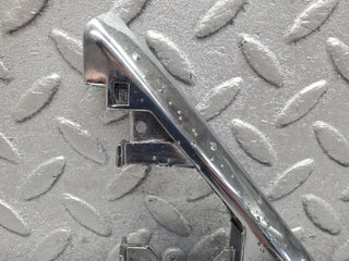 W123 Coupe right wing mirror triangle chrome bracket used OEM
