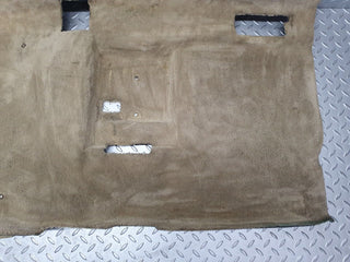 42296 Mercedes-Benz R129 320SL Coupe Front Left Floor Carpet Beige 1296801340