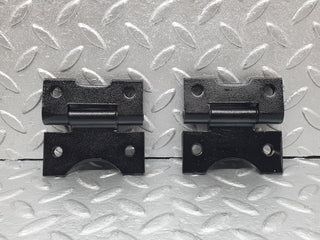 43562 Mercedes-Benz C126 380SEC Coupe Door Hinge Pair Left Side 1237200037