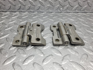 W126 Coupe door hinge pair used OEM