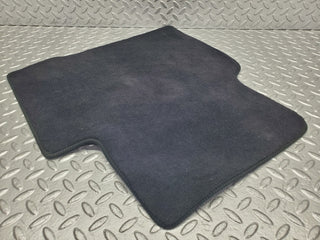W201 Baby Benz rear right floor mat dark blue used OEM