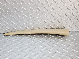 W126 front left door interior trim beige used OEM