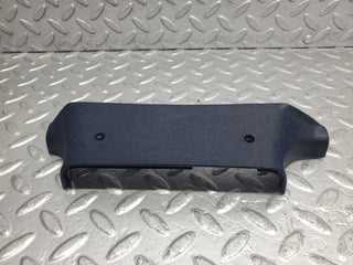 W123 b pillar bottom cover left blue used OEM