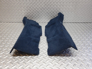 R129 SL rear floor cross member mat carpet blue used OEM
