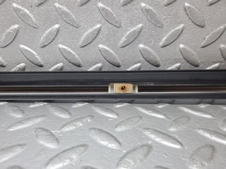 W123 trunk boot lid chrome moulding trim used OEM