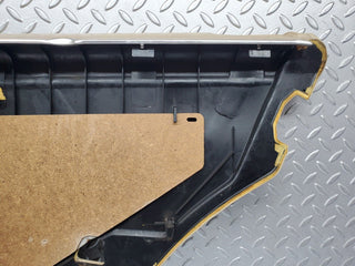 W126 rear left door card beige used OEM