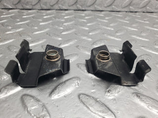 W126 Coupe front floor carpet holder used OEM