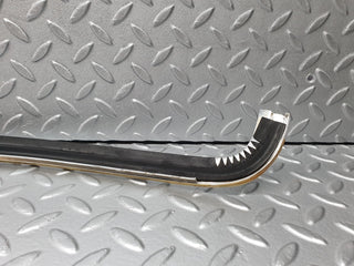 W126 front windscreen top chrome frame trim used OEM