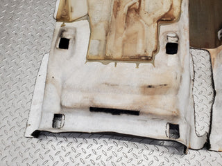 W201 Baby Benz rear floor carpet black used OEM