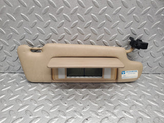 W124 Cabriolet sun visor right side beige used OEM