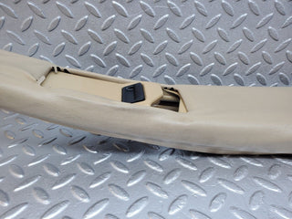 45765 Mercedes-Benz W126 420SE B Pillar Cover Right Side Beige 1246920222