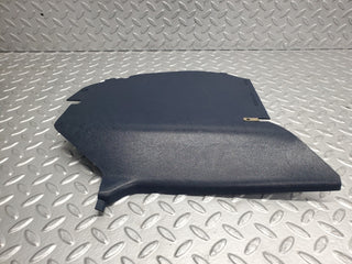W123 kick panel right side blue used OEM