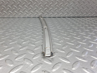 W108 rear left door window chrome channel used OEM