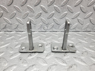 R129 SL soft top cover lock latch pair used OEM