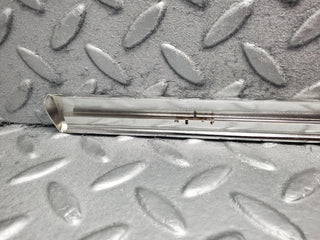 W123 rear right door chrome moulding trim used OEM