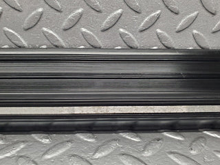 W123 Coupe door sill trim black right side used OEM
