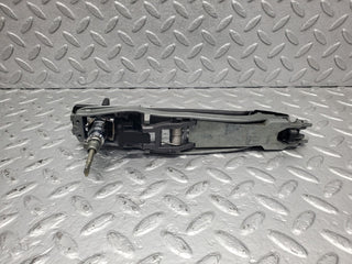 W124 Cabriolet left door exterior handle with key used OEM