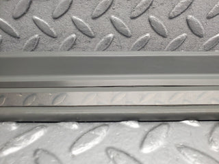 W124 Wagon rear right door sill trim gray used OEM