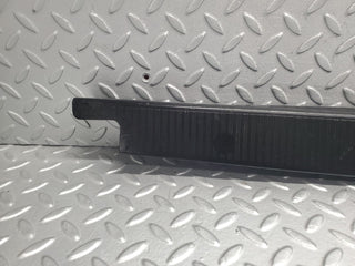 W126 Coupe trunk cover trim black used OEM