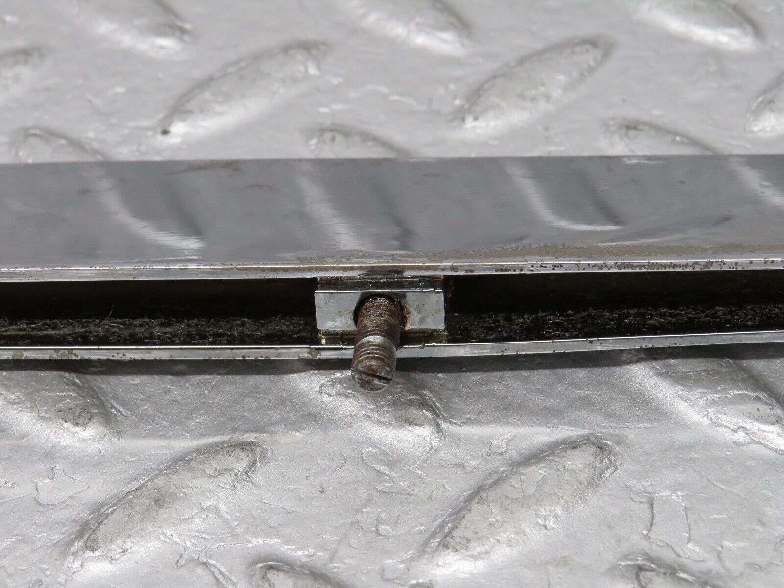 35672 Mercedes-Benz R107 280SL Trunk Chrome Handle Left Side