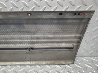 W126 Coupe left door lower moulding trim used OEM