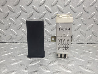 W124 Cabriolet overload relay used OEM