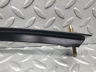 R129 SL left door rear window channel used OEM