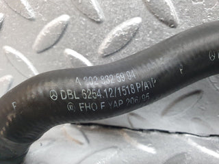 W202 heater hose pipe used OEM