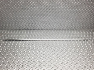 W123 rear left door chrome moulding trim used OEM