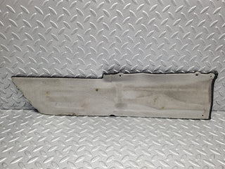 W201 Baby Benz door sill floor carpet left side black used OEM